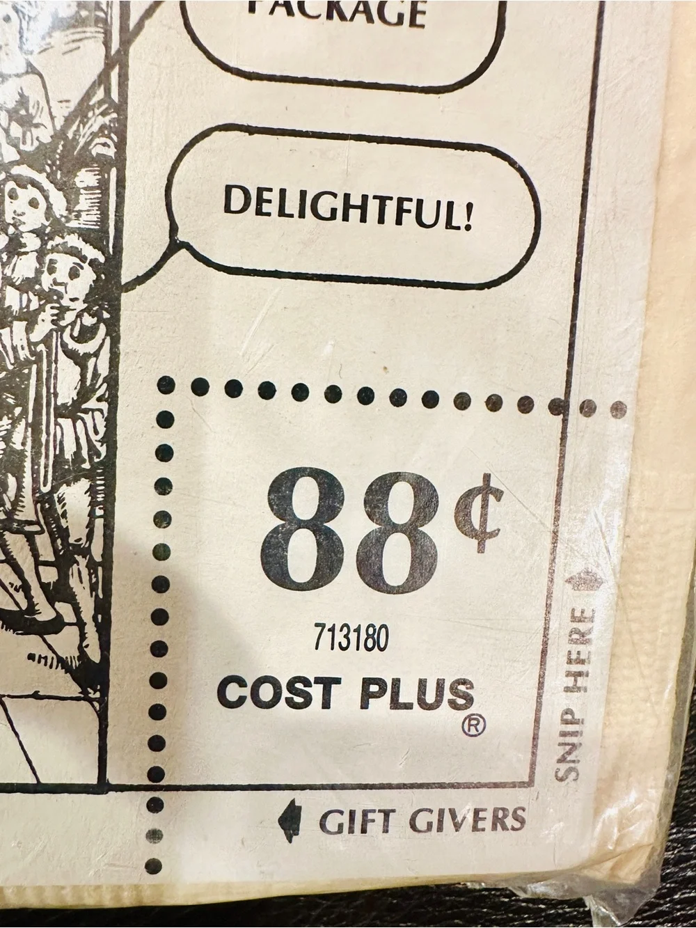 Cost Plus World Market brand gift